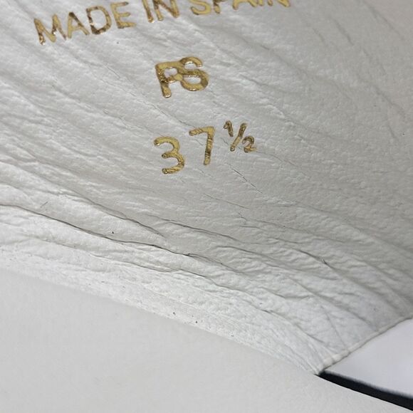 Frame Le Ocean Womens Sandals Size 7 Modern Chunky Wedge Platform Thong Shoes - Picture 9 of 10